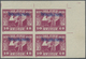 */** Island - Dienstmarken: 1930, 10 Kr. Allthing With DOUBLE Overprint And IMPERFORATED In Upper Right Corner Bloc - Officials