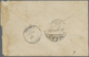 Br Angola: 1892. Envelope Addressed To France Bearing Angola SG 41, 50r Blue (defective) Tied By Oval Angola Datestamp S - Angola