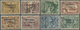 * Angola: 1898. Vasco De Gama Mint Set Of Eight Overprinted For 'Republica Angola' Set Of Eight 'Specimen’. Very Rare. - Angola