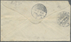 Br Island - Stempel: 1911, Couvert (links Leicht Verkürzt) Mit Paar 1907, 5 Aur. Grün Gestempelt Mit Einkreis-Nr. - Altri & Non Classificati