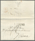 Br Italien - Vorphilatelie: 1851, "FOLIGNO" L1 On Two Complete, Taxed Letters To Rome, Both With Red C2 Arrival M - ...-1850 Préphilatélie