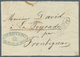 Br Argentinien: 1866. Stampless Envelope (opened On Three Sides) To France From 'Guerin & Fils, Buenos Ayres' Cancelled  - Other & Unclassified