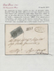 Br Italien - Altitalienische Staaten: Kirchenstaat: 1852, 1/2 Baj. Black On Grey Tete-beche Pair (one Stamp Corne - Papal States
