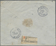 Br Argentinien: 1898, "Avis De Reception"-Envelope Bearing Definitives 1 C, 5 C And 30 C And Boxed "A.R." Sent Registere - Other & Unclassified