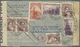 Br Argentinien: 1941. Air Mail Envelope (10 C. Faults) Addressed To Dakar, Senegal Bearing Argentina Yvert 378, 40c Viol - Other & Unclassified