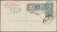 Br Neusüdwales: 1892. Registered Envelope To New Caledonia Bearing ½d Grey, 1d Lilac And 2d Blue (2) Tied By Sydney Regi - Covers & Documents