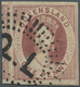 O Queensland: 1860, 1 D Carmine Rose Imperforated, Impressive Single With Huge Margins All Around, Showing Portions Of T - Covers & Documents