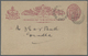 GA Queensland - Ganzsachen: 1893/1895, 4 Postal Stationery Cards, Used To Germany, Etc. - Covers & Documents