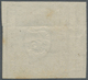 (*) Italien - Altitalienische Staaten: Sardinien: 1861 1 Cent. Black With Inverted Centerpiece (embossed) "2". Wit - Sardaigne