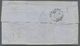 Delcampe - Br Victoria: 1855/1857, Two Folded Entires And A Small Cover Each Bearing Two Woodblocks 6d Dull Orange Incl. One Entire - Covers & Documents