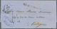 Br Italien - Altitalienische Staaten: Toscana: 1858: "VIA DI SVIZZERA" In Red On Complete Stampless Letter From " - Tuscany