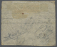 O Westaustralien: 1859, Swan 6d Grey-black (little Faded) Imperforate With Good Margins Around Used With Barred Cancel,  - Covers & Documents