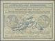 GA Westaustralien: 1907, International Reply Coupon / IAS "3 D." From Western Australia Muster ROM With Blue Cds "STAMP  - Covers & Documents