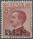 * Italien: 1922, "B.L.P." Overprinted 60c. Carmine, Mint Regummed, Fine And Fresh, Expertised Diena, Sassone Cat - Marcophilie