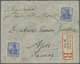 Australien: 1910 Registered Cover Written On Board Of The German 'Reichspostdampfer Bremen' (boxed H/s On Top) And Addre - Other & Unclassified