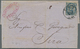 Br Italien: 1879, Umberto I 25 C Blue On On Maritime Letter Posted In Genova And Sent To Sira, Greece, Cancelled - Marcophilie