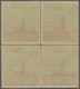 ** Italien: 1918, AIR MAIL Vignette "PADOVA - VIENNA - PRAGA" Block Of Four, Mint Never Hinged, Fine And Scarce. - Marcophilie