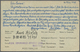 GA Australien - Ganzsachen: 1945 (4.4.), POW Airmail Postcard 6d Blue Used From Melbourne (P.O.W. (DHURRINGILE) OFFICER' - Postal Stationery