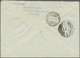 Br Italien - Paketmarken: 1944, 18.6. 2 Lire Unseparated Parcel Stamp Used As Ordinary Stamp On Registered Letter - Colis-postaux