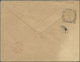 Br Betschuanaland: 1894. Envelope (toned) Addressed To France Bearing SG 9, ½d Vermilion And SG 12, 3d Lilac And Black ( - 1885-1964 Bechuanaland Protectorate