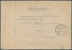GA Italienische Besetzung 1918/23 - Julisch-Venetien: 1923, Ganzsachen-Paketkarte 10 Heller Mit Aufdruck "VENEZIA - Venezia Giulia