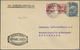 Br Brasilien - Zeppelinpost: 1931, 2. Südamerika-Fahrt, Brasilianische Post Der Rückfahrt Mit Werbezettel Und Illustrier - Airmail