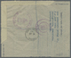 Br Britisch-Guyana: 1950/1971, Five Formular AIRLETTERS Bearing Different Definitives All Commercially Registered Used T - British Guiana (...-1966)