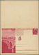 Delcampe - GA Italien - Ganzsachen: 1944, Soziale Republik - NICHT ZUR AUSGABE GELANGTE KOMPLETTE SERIE „OPERE DEL REGIME - - Stamped Stationery