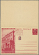 Delcampe - GA Italien - Ganzsachen: 1944, Soziale Republik - NICHT ZUR AUSGABE GELANGTE KOMPLETTE SERIE „OPERE DEL REGIME - - Stamped Stationery