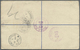 GA Britisch-Honduras: 1920. Registered Letter King GV Postal Stationery Envelope 2c Postage Plus 3 Cents Registration Br - British Honduras (...-1970)