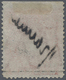 (*) Britisch-Ostafrika Und Uganda: 1891 "Lamu Provisional" With Thick Manuscript "½ Anna" On 2a. Vermilion From The Top  - East Africa & Uganda Protectorates