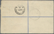 GA Britisch-Ostafrika Und Uganda: 1910. Registered East Africa Uganda Postal Stationery Envelope 2a Blue Upgraded With S - East Africa & Uganda Protectorates