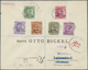 Br Britisch-Somaliland: 1904, Registered Letter From "BERBERA" With Mi.-No. 14 -19. - Somalia (1960-...)