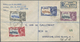 Br Britisch-Somaliland: 1935 Silver Jubilee Complete Set On Registered Cover From Berbera To The U.S.A. Via Aden, Tied B - Somalie (1960-...)