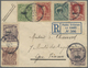 Br Kreta: 1904. Registered Envelope Addressed To France Bearing Greek Administration Yvert 49, 1l Brown-orange. Y - Crète