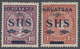 ** Kroatien: 1918, Jugoslawien - Ausgaben Für Kroatien: "SHS"-Aufdrucke Auf 1916er Ungar. Krönungsmarken 10f Und - Croatia