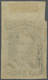 ** Neufundland: 1870, Prince Consort 10c Black On White Paper From Upper Margin With Short Margin At Upper Left Corner,  - 1857-1861