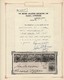 Br Neufundland: 1919, 3 C. Brown With Manuscript „Aerial Atlantic Mail J.A.R.”and 6 Other Values Tied By Machine Cancell - 1857-1861