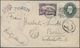 GA Canada: 1908. Registered KEVII Postal Stationery Envelope 'one Cent' Green (stains And Creases) Upgraded With 'Quebec - Autres & Non Classés