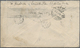 GA Canada: 1908. Registered KEVII Postal Stationery Envelope 'one Cent' Green (stains And Creases) Upgraded With 'Quebec - Other & Unclassified