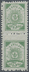 **/ Lettland: 1919, Freimarken: Symbolik, 75 K Im Senkrechten Paar Mit Seltener Mittelzähnung L 9¾, Einwandfrei Po - Latvia
