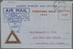 Br Canada - Besonderheiten: 1944, Three Armed Forces Air Letters All With Red Boxed 'POSTAGE FREE' And Two-line 'CHRISTM - Other & Unclassified