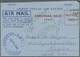 Delcampe - Br Canada - Besonderheiten: 1944, Three Armed Forces Air Letters All With Red Boxed 'POSTAGE FREE' And Two-line 'CHRISTM - Other & Unclassified