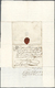 Br Liechtenstein - Vorphilatelie: 1678, Fürstentum Liechtenstein, Vorphilatelie - Botenpost, Faltbrief Mit Komple - ...-1912 Prephilately