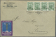 Br Liechtenstein: 1912/1914, 2x5 H.Fürst Auf Damenbriefchen Und 4x 5 H. Auf Größerem Geschäftsbrief, Interessante - Storia Postale
