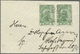 Br Liechtenstein: 1912/1914, 2x5 H.Fürst Auf Damenbriefchen Und 4x 5 H. Auf Größerem Geschäftsbrief, Interessante - Lettres & Documents