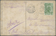 Liechtenstein: 1913 Ca.: Zwei Seltene Stempel Auf Zwei Attraktiven Ansichtskarten, Dabei Bahnpoststempel "BUCH - Lettres & Documents