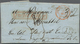 Br Cuba - Spanische Kolonie: 1840. Stampless Envelope Written From 'Santiago De Cuba' Dated ‘9th Oct', Charged '3/2', Ad - Cuba (1874-1898)