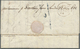 Br Cuba: 1822. Stampless Envelope Written From Havane Dated '14th July 1822' Addressed To France Routed Via England With - Other & Unclassified