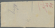 Brrst Liechtenstein: 1914, 10 H. Fürst Gestr. Papier In MiF Mit Österreich 1 Kr. Kaiser Auf Paketkarten-Abschnitt Mi - Lettres & Documents